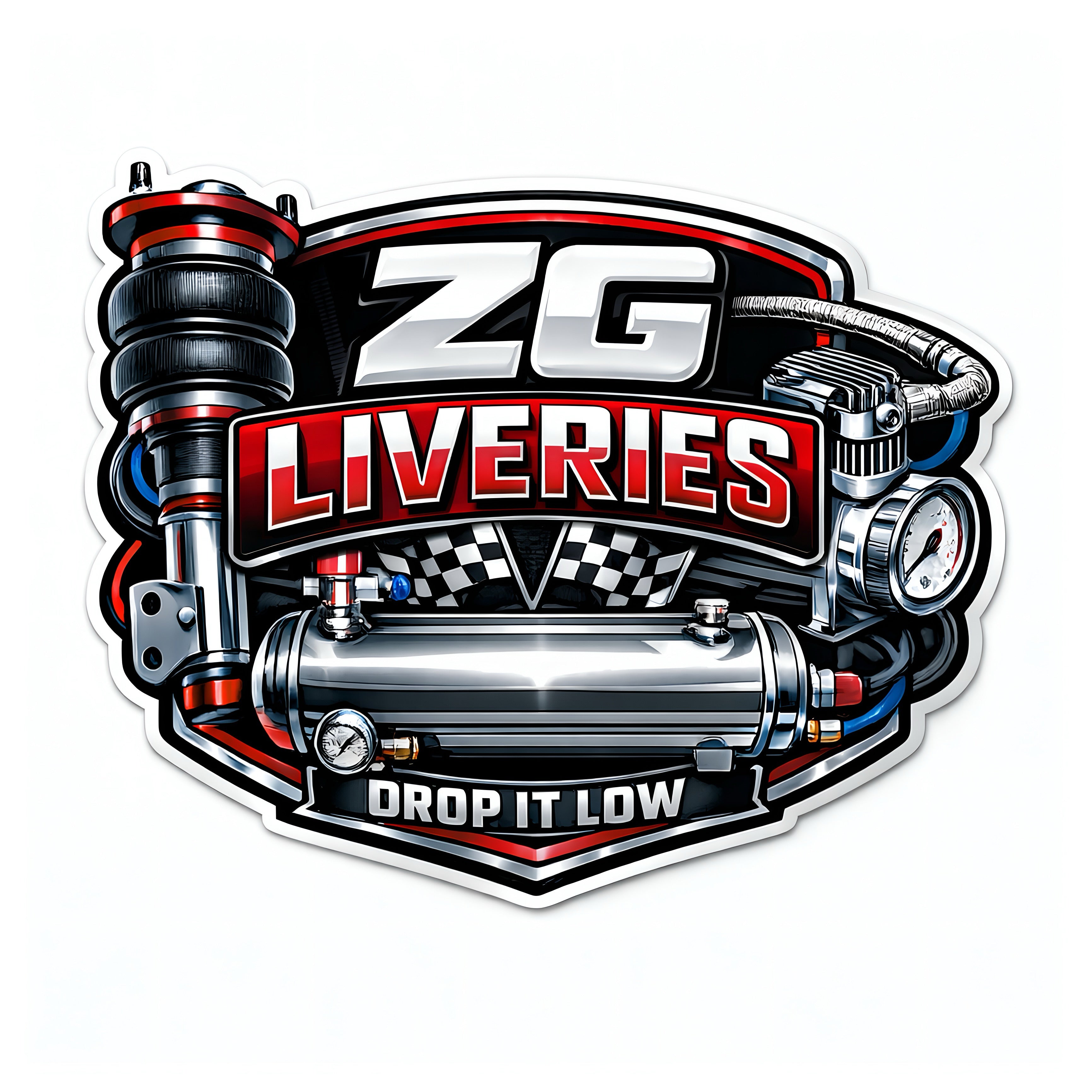 ZG Drop It Low Decal