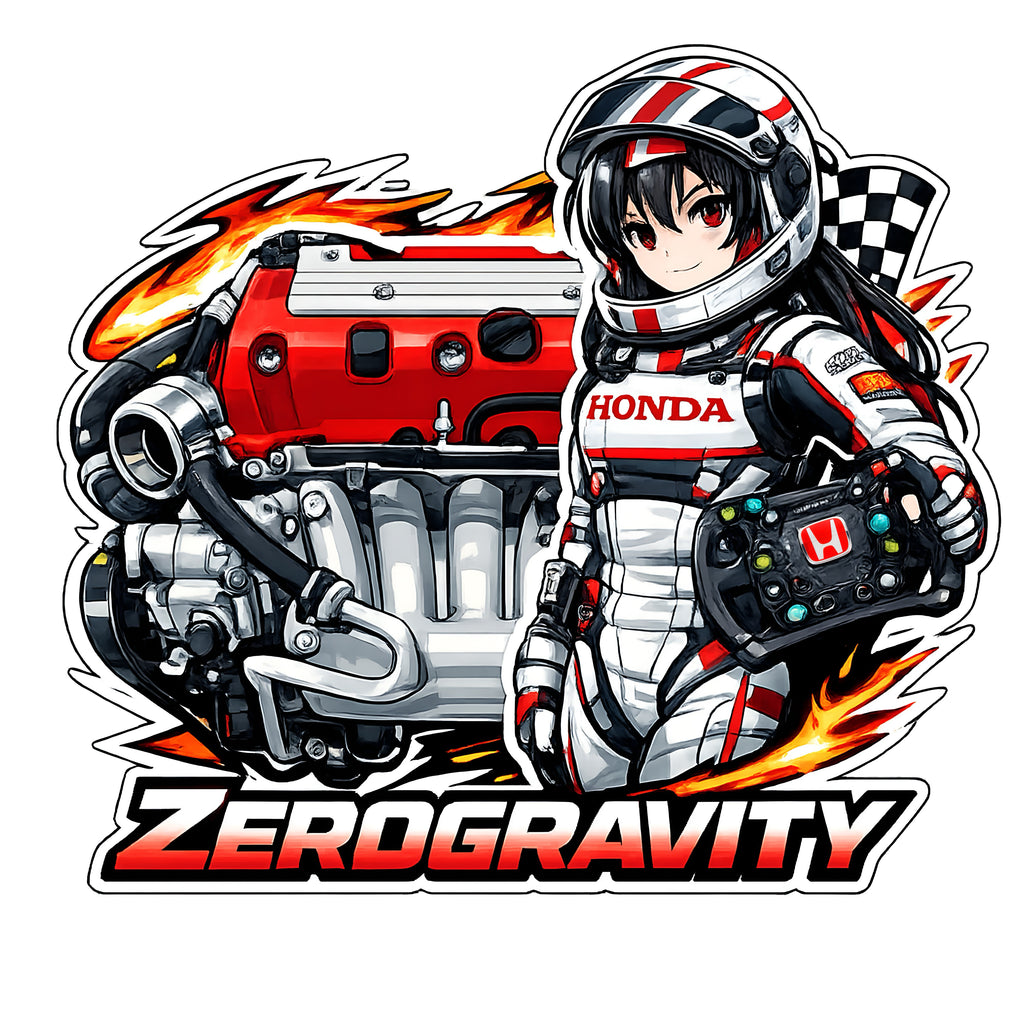 Honda K20 ZG Decal