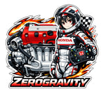 Honda K20 ZG Decal